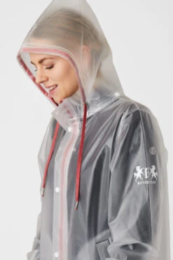 B Vertigo Remi Transparente Damen Regenjacke -Reitbekleidung Verkaufsgeschäft 33623 CLEAR MNRE 5