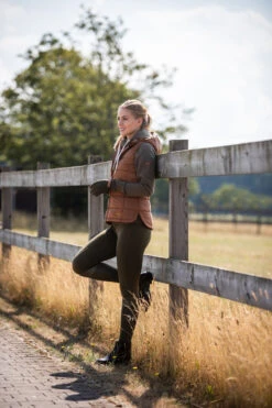 Horze Anne Gefütterte Damen Reitweste -Reitbekleidung Verkaufsgeschäft 33627 CFBR 7