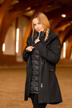 Horze Isabella Damen 3-in-1 Parkajacke -Reitbekleidung Verkaufsgeschäft 33632 099 10