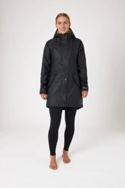 Horze Dania Damen Winter Regenmantel Mit Fleecefutter -Reitbekleidung Verkaufsgeschäft 33636 VDB 3