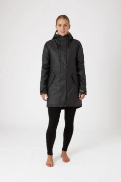 Horze Dania Damen Winter Regenmantel Mit Fleecefutter -Reitbekleidung Verkaufsgeschäft 33636 bl 03