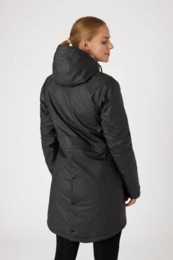 Horze Dania Damen Winter Regenmantel Mit Fleecefutter -Reitbekleidung Verkaufsgeschäft 33636 bl 04