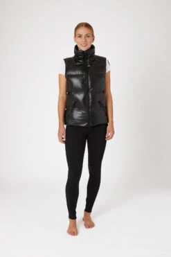 Horze Rianna Glänzende, Gefütterte Damen Reitweste -Reitbekleidung Verkaufsgeschäft 33639 BL 3