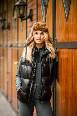 Horze Rianna Glänzende, Gefütterte Damen Reitweste -Reitbekleidung Verkaufsgeschäft 33639 BL 8