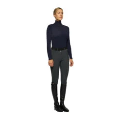 Cavalleria Toscana Damen Jersey Fleece Rollkragenshirt -Reitbekleidung Verkaufsgeschäft 336578 DB 3