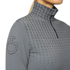 Cavalleria Toscana Damen Jersey Fleece Rollkragenshirt -Reitbekleidung Verkaufsgeschäft 336578 G 4