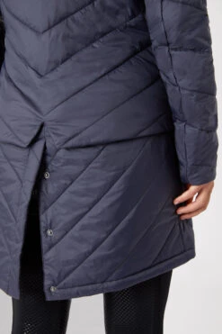 Horze Aurora Gefütterte Damen Parka Reitjacke Mit Abnehmbarem Rock -Reitbekleidung Verkaufsgeschäft 33663 590 07
