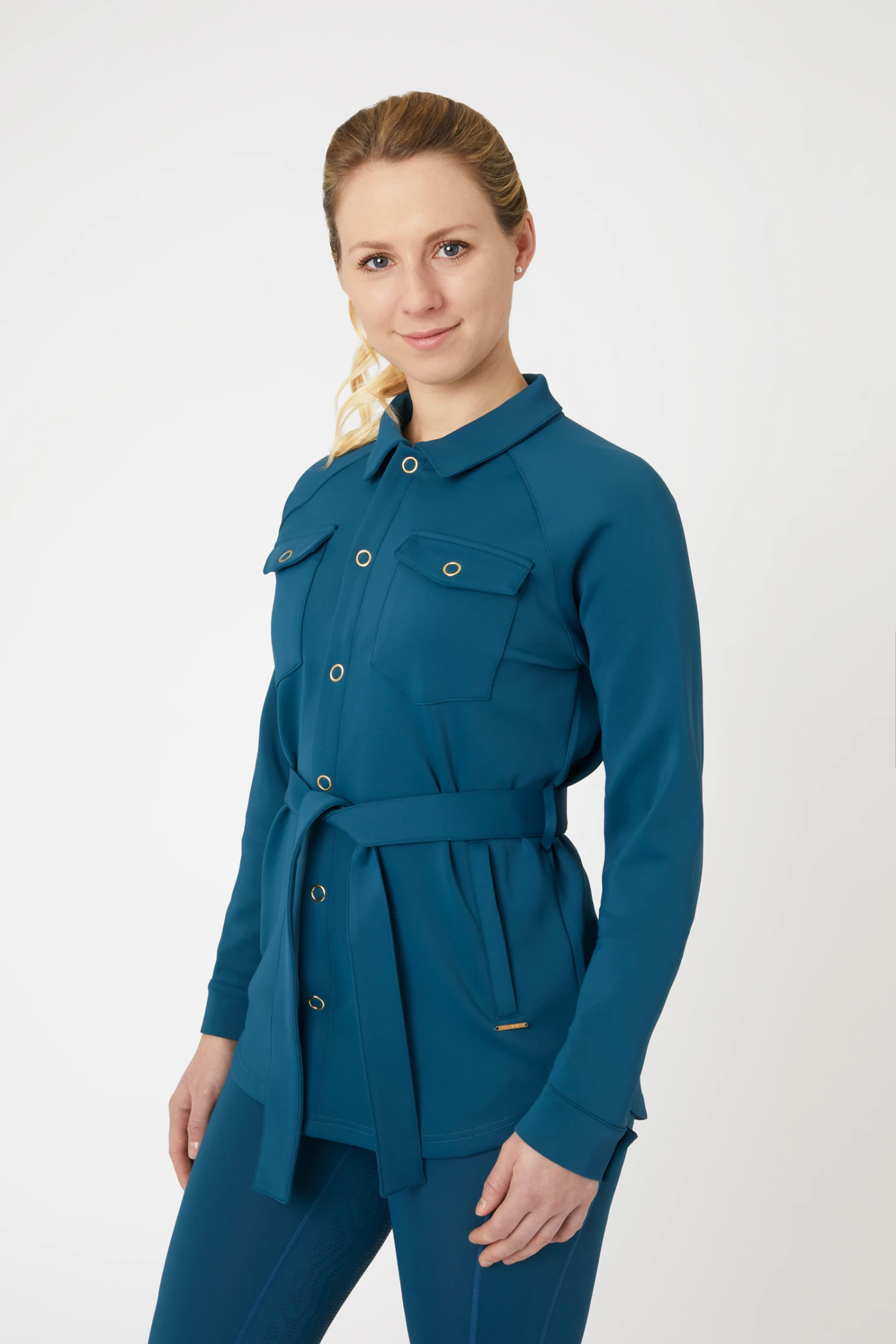 Horze Alyssa Damen Hemdjacke 4 Horze Alyssa Damen Hemdjacke – Bild 2