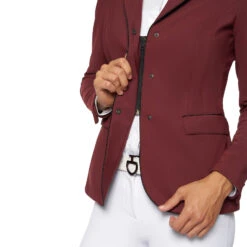 Cavalleria Toscana Damen Turnierjackett Mit Reißverschluss -Reitbekleidung Verkaufsgeschäft 336843 DRE 5