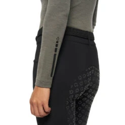 Cavalleria Toscana Tech Wool Damen Funktions Langarmshirt -Reitbekleidung Verkaufsgeschäft 336844 G 5