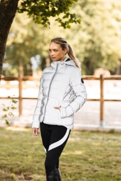 Horze Wattierte, Reflektierende Reitjacke -Reitbekleidung Verkaufsgeschäft 33689 065 08