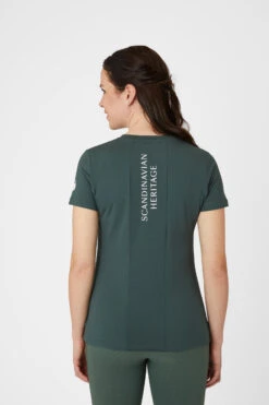 Horze Lily Damen Funktionsshirt -Reitbekleidung Verkaufsgeschäft 33700 CLGR 4