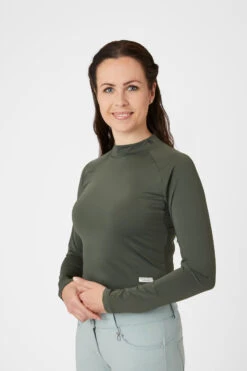 Horze Gabriela Damen Crop Top Mit UV-Schutz -Reitbekleidung Verkaufsgeschäft 33704 IDGR 2