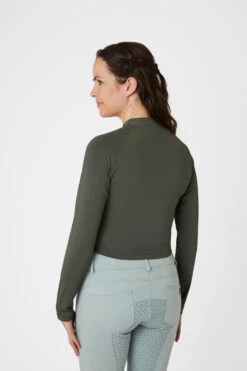Horze Gabriela Damen Crop Top Mit UV-Schutz -Reitbekleidung Verkaufsgeschäft 33704 IDGR 4
