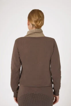 Horze Jade Damen Sweatshirt Mit Hohem Kragen -Reitbekleidung Verkaufsgeschäft 33709 FRBR CMBR 4