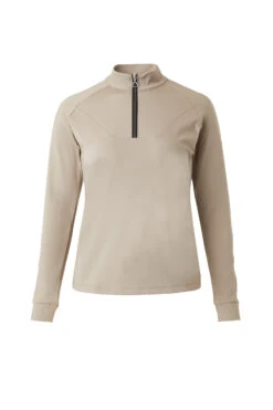 Horze Katya Damen Trainingsshirt Mit Fleecefutter -Reitbekleidung Verkaufsgeschäft 33712 RCBE 1