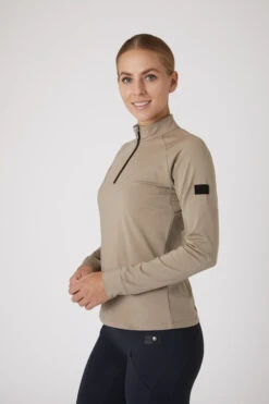Horze Katya Damen Trainingsshirt Mit Fleecefutter -Reitbekleidung Verkaufsgeschäft 33712 RCBE 2