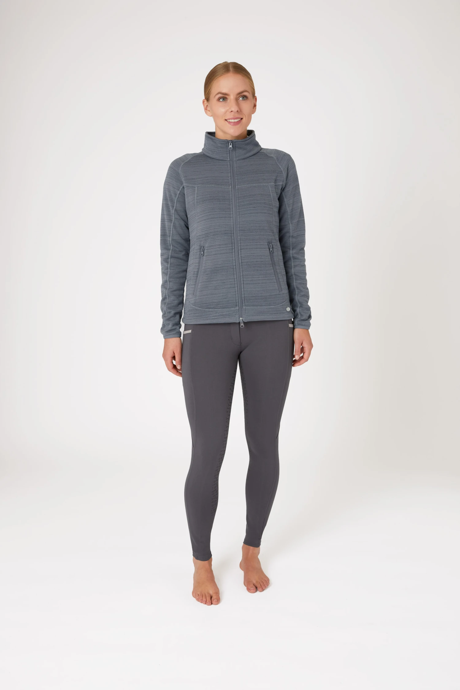 Horze Addison Damen Fleece Reitjacke 5 Horze Addison Damen Fleece Reitjacke – Bild 3