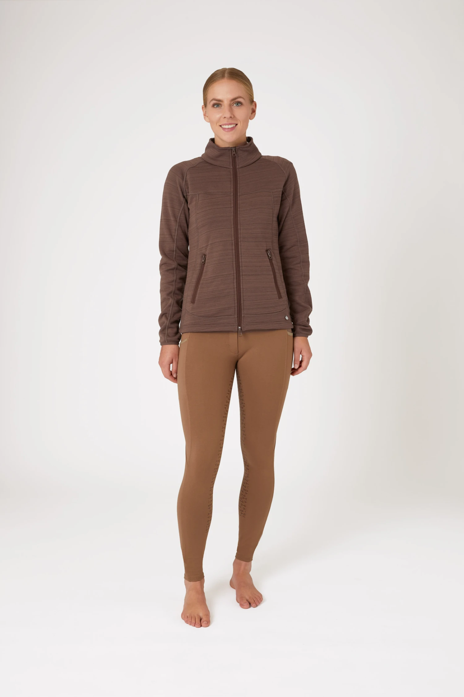 Horze Addison Damen Fleece Reitjacke 19 Horze Addison Damen Fleece Reitjacke – Bild 17