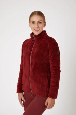 Horze Merida Damen Teddyfleece Reitjacke -Reitbekleidung Verkaufsgeschäft 33719 MWRE 2