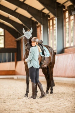 Horze Merida Damen Teddyfleece Reitjacke -Reitbekleidung Verkaufsgeschäft 33719 SIB 8