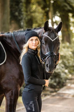 Horze Luminox Damen Funktionsshirt Mit Langen Ärmeln -Reitbekleidung Verkaufsgeschäft 33721 BL 7