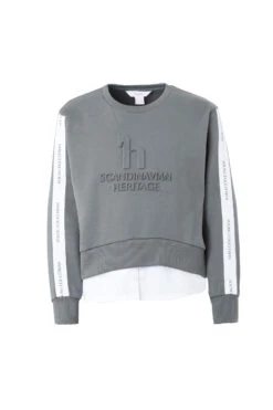 Horze Leighton Teens Sweatshirt Mit Bluse -Reitbekleidung Verkaufsgeschäft 33722 UDGR 1