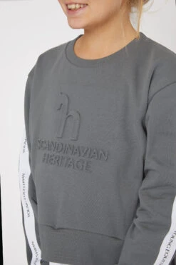 Horze Leighton Teens Sweatshirt Mit Bluse -Reitbekleidung Verkaufsgeschäft 33722 UDGR 6