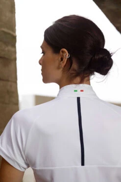 AA Evora Kurzarm-Turniershirt -Reitbekleidung Verkaufsgeschäft 337267 WH 6