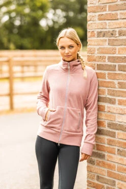 Horze Ellie Damen Fleece Reitjacke -Reitbekleidung Verkaufsgeschäft 33741 322 08