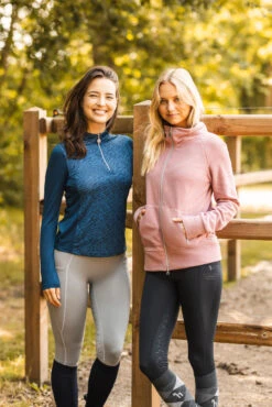 Horze Ellie Damen Fleece Reitjacke -Reitbekleidung Verkaufsgeschäft 33741 322 10