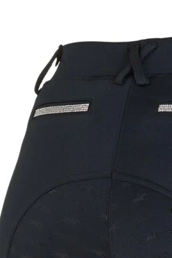 Schockemöhle New Glossy Style Damen Reitleggings Mit Vollgrip -Reitbekleidung Verkaufsgeschäft 337493 NDB 3