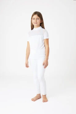 Horze Kaya Kinder Turnierjackett Mit Kristalldetail -Reitbekleidung Verkaufsgeschäft 33751 001 03