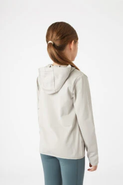 Horze Chloe Kinder Funktions Hoodie Mit Logo Print -Reitbekleidung Verkaufsgeschäft 33756 705 04