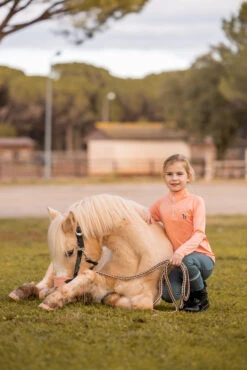 Horze Lola Kinder Langarm Training Shirt -Reitbekleidung Verkaufsgeschäft 33757 333 06