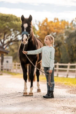 Horze Lola Kinder Langarm Training Shirt -Reitbekleidung Verkaufsgeschäft 33757 615 07
