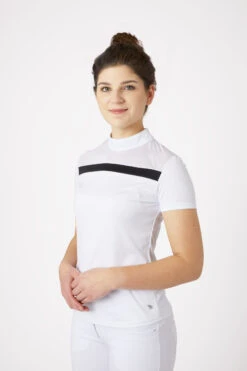 Horze Kendra Damen Turniershirt Mit Mesh 25 Horze Kendra Damen Turniershirt Mit Mesh -Reitbekleidung Verkaufsgeschäft 33761 001 02