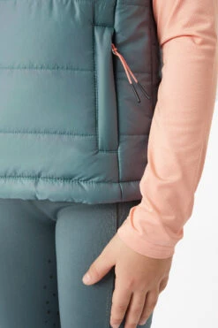 Horze Bella Leichte Wattierte Kinderweste -Reitbekleidung Verkaufsgeschäft 33763 576 07