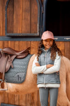 Horze Bella Leichte Wattierte Kinderweste -Reitbekleidung Verkaufsgeschäft 33763 576 09