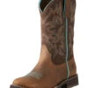 Ariat Delilah Round Toe Western Boot -Reitbekleidung Verkaufsgeschäft 337700 BR DBR 01