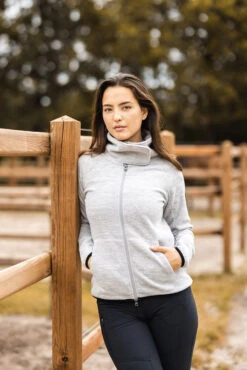 Horze Aria Damen Fleece Reitjacke -Reitbekleidung Verkaufsgeschäft 33775 024 09