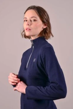 Harcour Swing Damen High Neck Sweater -Reitbekleidung Verkaufsgeschäft 337922 DB 3