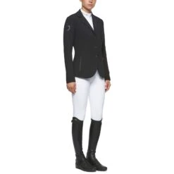 Cavalleria Toscana Jersey Strick Jaquard Damen Turnierjackett