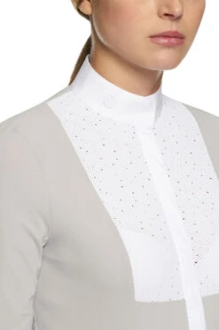 Cavalleria Toscana Damen Turnier Langarmshirt Mit Latz 22 Cavalleria Toscana Damen Turnier Langarmshirt Mit Latz -Reitbekleidung Verkaufsgeschäft 338472 LG 4