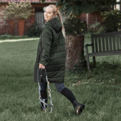 LIMITED EDITION - Horze Georgia Gefütterter Oversized Damen Parka -Reitbekleidung Verkaufsgeschäft 34006LE TGR 5