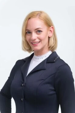 Cavalliera Crystal Second Skin Technology Damen Turnierjackett -Reitbekleidung Verkaufsgeschäft 341011 DB 3