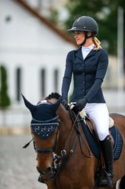 Cavalliera Crystal Second Skin Technology Damen Turnierjackett -Reitbekleidung Verkaufsgeschäft 341011 DB 5