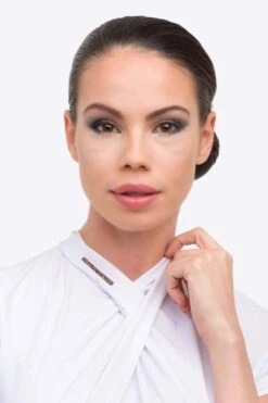 Cavalliera Rose Gold Chic Damen Langarm Turniershirt -Reitbekleidung Verkaufsgeschäft 341025 WH 6