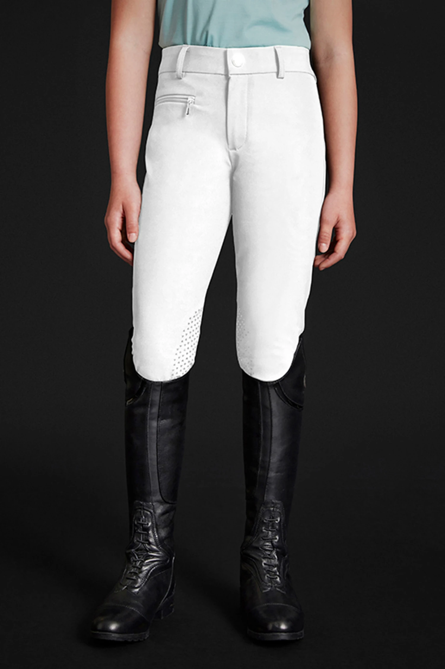 Mountain Horse Crown Kinderreithose Mit Kniebesatz 9 Mountain Horse Crown Kinderreithose Mit Kniebesatz – Bild 7