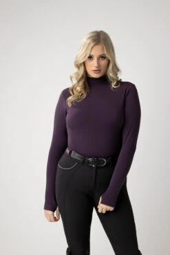 LeMieux Liberté Damen Base Layer Mit Stehkragen -Reitbekleidung Verkaufsgeschäft 342148 FPU 5